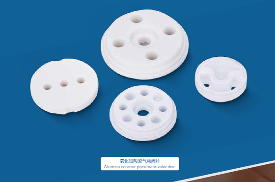 Disco di valvola per acqua in ceramica industriale versatile Alta durezza resistenza all'usura