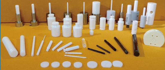 Stantuffo e corpo valvola in ceramica medicale