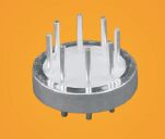 Parti ceramiche di allumina metallizzata