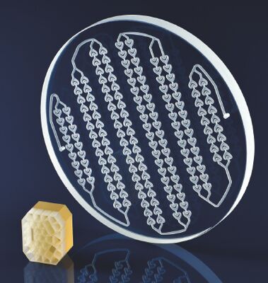 Ceramica trasparente fragile con elevata fragilità e bassa espansione termica per applicazioni nei semiconduttori