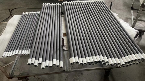 1200-1800°C Sic Elementi di riscaldamento per forni elettrici