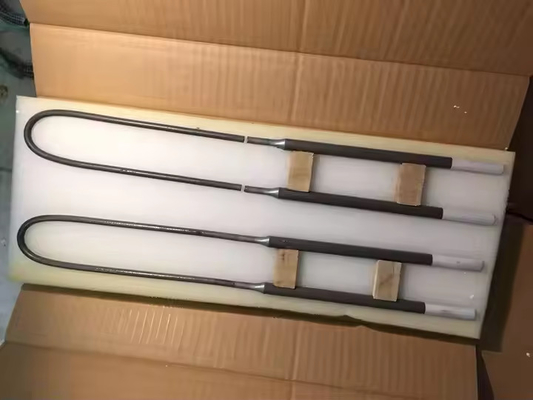 1800 gradi di silicio molibdeno bastoncini MoSi2 elemento di riscaldamento per muffle forno