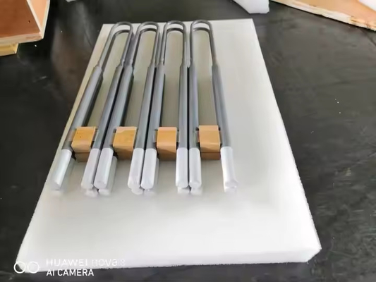 1800 gradi di silicio molibdeno bastoncini MoSi2 elemento di riscaldamento per muffle forno