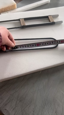 1850 1900 molibdeno disilicato MoSi2 elemento di riscaldamento per forno dentale senza inquinamento