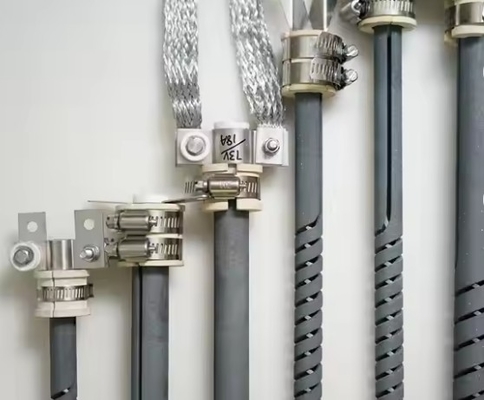 1625°C Scr tipo Sic Elementi di riscaldamento a carburo di silicio per impianti di muffle Sic