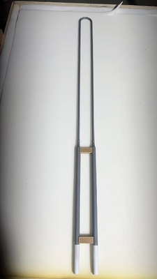 W U Tipo 1800°C MoSI2 Elemento di riscaldamento Air Heating Silicon Molybdenum Silicide Heater