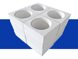 Parti di ceramica industriale Blocchi a vuoto