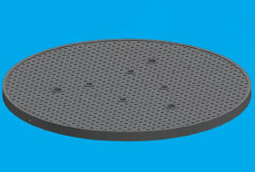 Parti di ceramica conduttiva ad alta purezza Componenti essenziali per l'industria