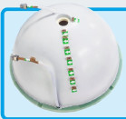 Alte resistenze alla corrosione Parti ceramiche industriali Domes Hdpcvd