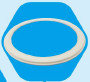 Anello ceramico Collare bordo Anello focalizzazione Anello camera inserimento Moer Anello rivestimento Anello