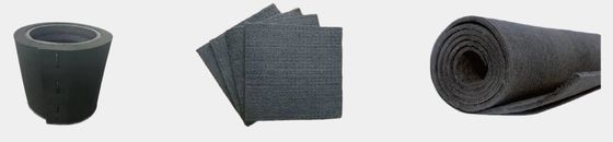 Isolamento in fibra di carbonio e feltro di grafite per applicazioni industriali