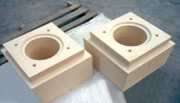 Mattoni di silicato di zirconio per forni di fusione del vetro