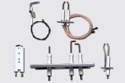 Serie di elettrodi di accensione per grill a gas