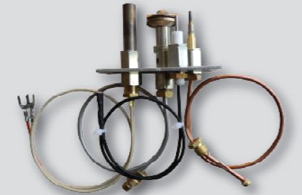 Componenti ceramici per fuoco eterno