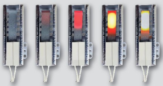 Serie di accenditori a superficie calda ad alta temperatura in nitruro di silicio
