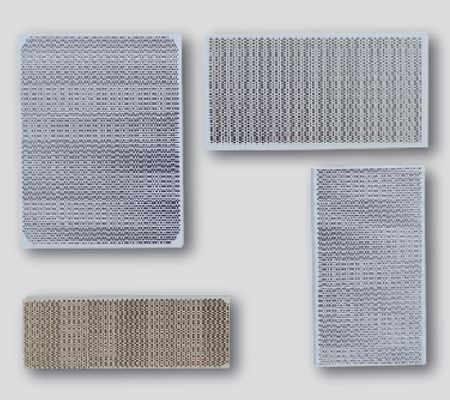 Pannello in ceramica a nido di miele