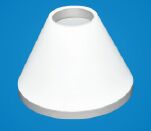 Alta resistenza alla trazione Basso tasso di fuga di elio Cerimika metallizzata Componente di ceramica industriale personalizzabile Parti ceramiche