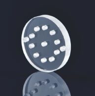 Ceramica trasparente fragile con elevata fragilità e bassa espansione termica per applicazioni nei semiconduttori