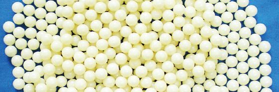 Perle di zirconia stabilizzata con ittria ad alta densità, a bassissima usura, per un'efficienza di macinazione superiore e lunga durata