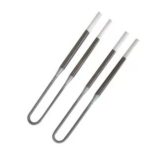 Elemento riscaldante in SiC con temperatura massima di esercizio di 1500°C, resistente alla corrosione e ad alta efficienza termica per forni industriali