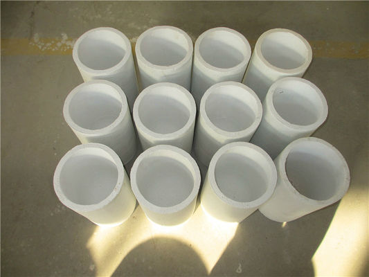 Crogiolo per fusione della grafite ceramica refrattaria bianca dei crogioli per l'essiccamento della combustione