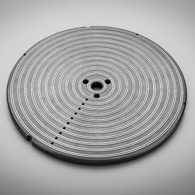 VASSOI O PIATTO DEL CARBURO DI SILICIO (SIC), COME SUPPORTO DEL WAFER PER ICP CHE INCIDE PROCESSO NELL'INDUSTRIA DEL LED