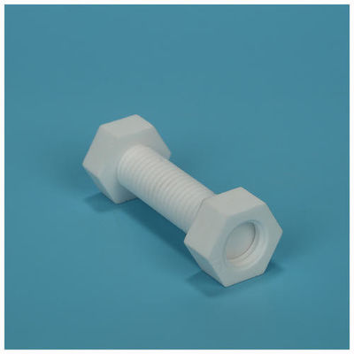 TESTA CAPA DELLA PENTOLA DI ESAGONO CERAMICO DELLE VITI AL2O3, FISSANTESI NEGLI AMBIENTI DURI DOVE I MATERIALI DI PLASTICA E D'ACCIAIO VERREBBERO A MANCARE
