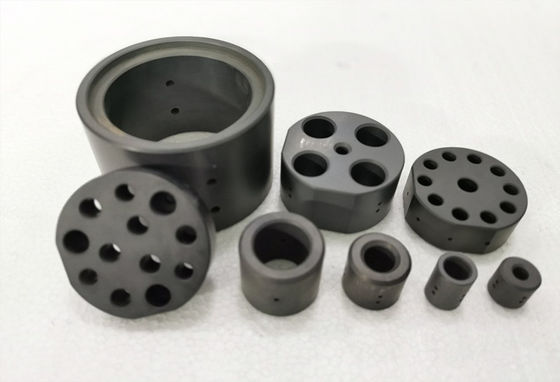 LE MANICHE CERAMICHE INDUSTRIALI del DADO del CARBURO di SILICIO delle PARTI, piega calda del modanatura asferico di vetro stampo (muore la manica)