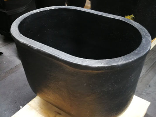 CROGIOLO A FORMA DI U DELLA GRAFITE DEL CARBURO DI SILICIO (CROGIOLO ELLITTICO)