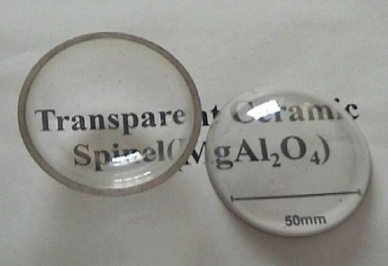 Ceramica trasparente &amp; traslucida Alon Yag Spinel Alpha Alumina