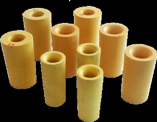 Ugello di conteggio di biossido di zirconio per la colata continua dell'acciaio come refrattario del pozzetto di colata