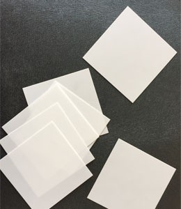 Resistenza all'abrasione eccellente di resistenza al calore del wafer ceramico del substrato dell'allumina Al2O3