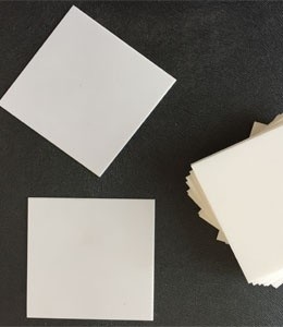 Resistenza all'abrasione eccellente di resistenza al calore del wafer ceramico del substrato dell'allumina Al2O3