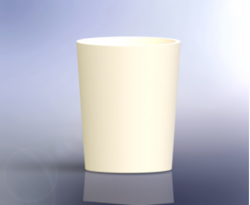 Crogioli dell'allumina induriti biossido di zirconio ZTA per la sinterizzazione dentaria di ripristini di biossido di zirconio