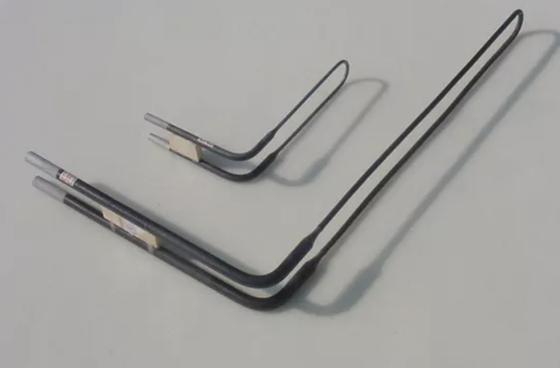 Elementi riscaldanti di fibra ottica di produzione MoSi2 nella formazione di fusione di raffinazione della tenuta