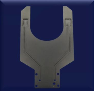 Braccio di manipolazione per wafer di precisione in ceramica, ossido di alluminio